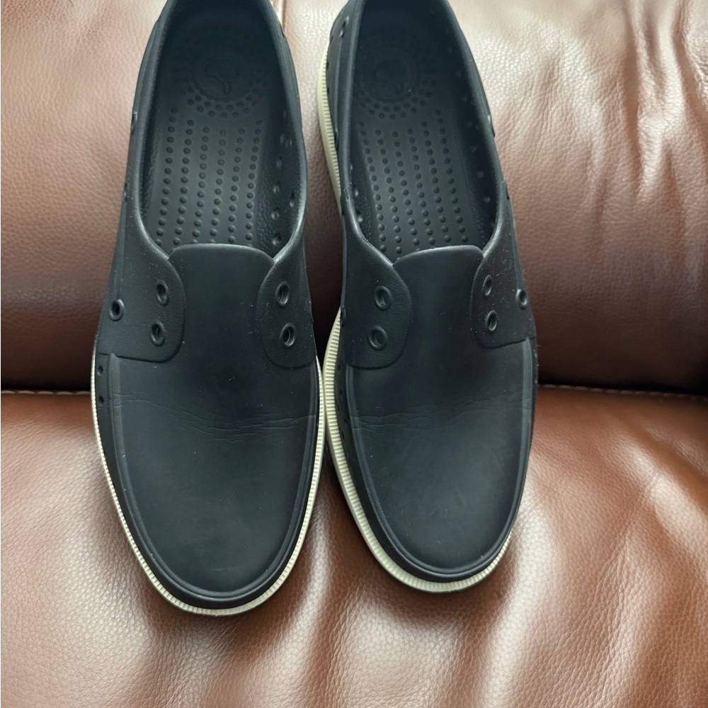 Native Black Loafers Slip-Ons